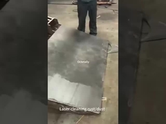 Macchina di pulizia laser a mano per la rimozione della ruggine