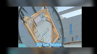 Macchina di sollevamento del contenitore