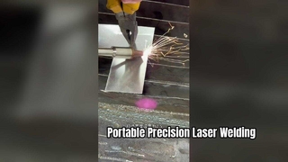 Saldatore laser a fibra portatile per progetti di precisione in metallo